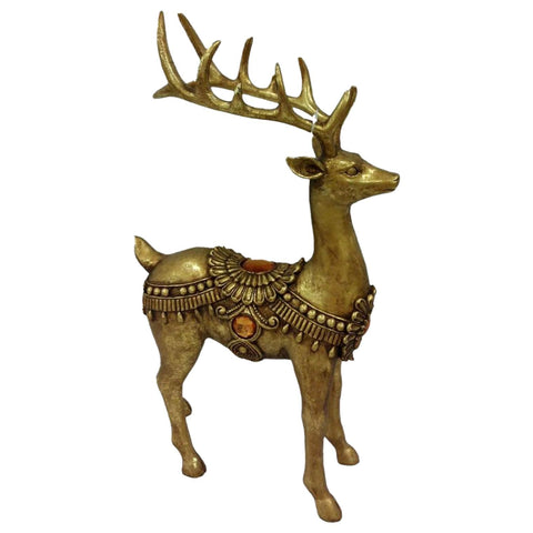 Christmas Resin Reindeer Décor