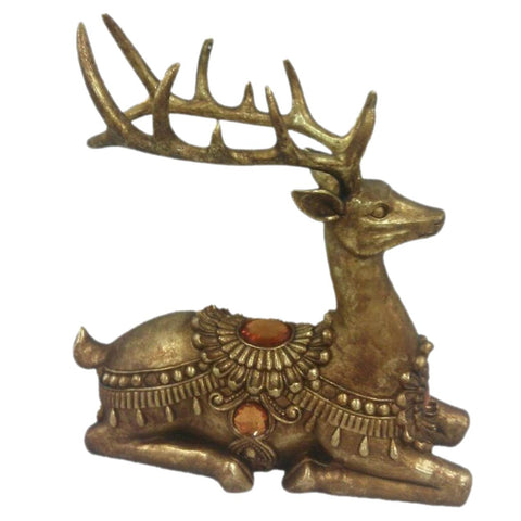 Christmas Resin Reindeer Décor