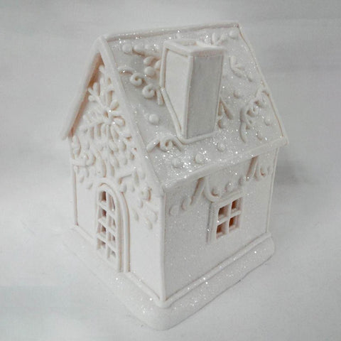 Christmas Gingerbread House W/ Led