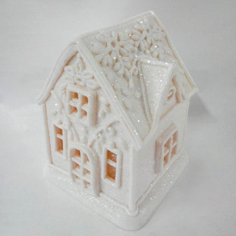 Christmas Gingerbread House W/ Led