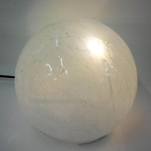 Christmas Mercury Glass Ball W/ Led