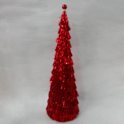 Christmas Tinsel Tree Décor