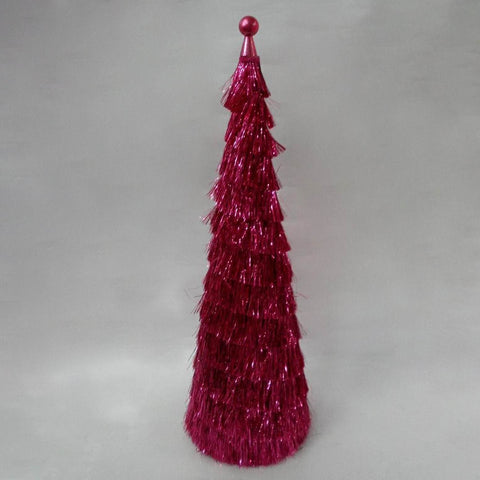 Christmas Tinsel Tree Décor