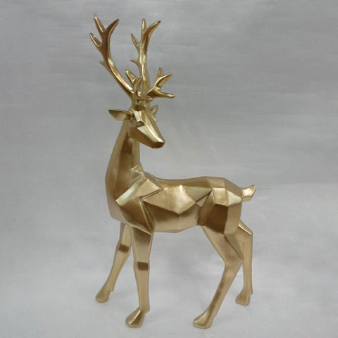 Christmas Resin Reindeer Décor
