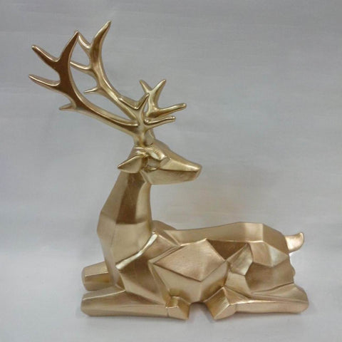 Christmas Resin Reindeer Décor