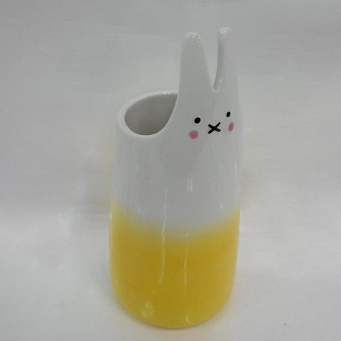 Ceramic Easter Bunny Container