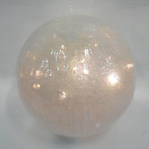 Christmas Jumbo Glass Ball W/ Led Décor