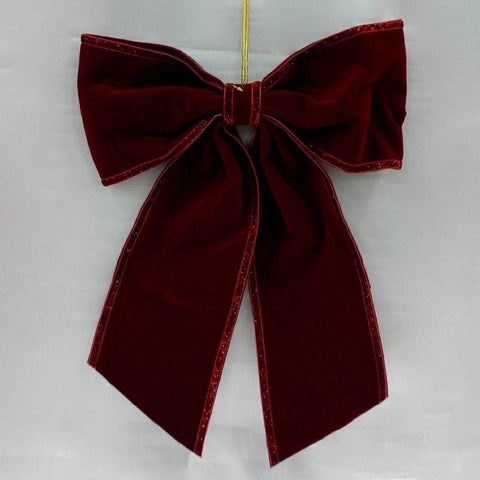Christmas Jumbo Bow Ornament
