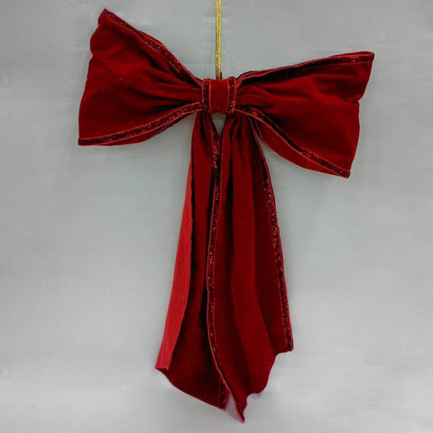 Christmas Jumbo Bow Ornament