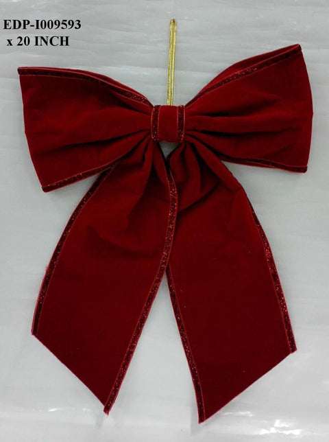 Christmas Jumbo Bow Ornament
