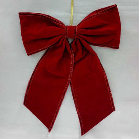 Christmas Jumbo Bow Ornament