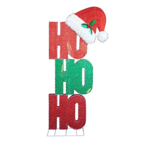 Christmas Pre-Lit Wired Word Sign Décor