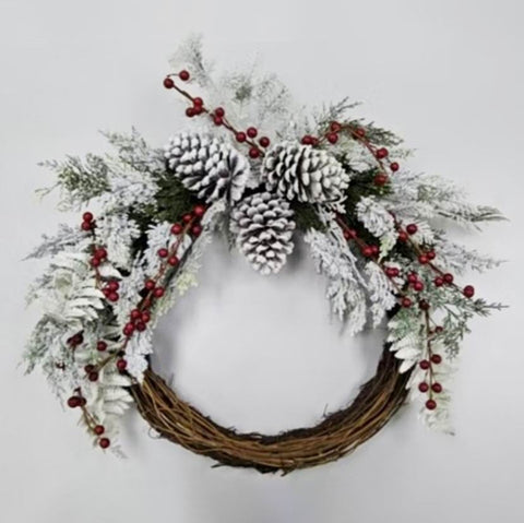 18" Christmas Wreath