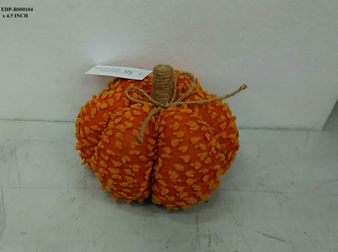Fabric Fall Pumpkin