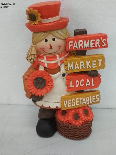 Resin Scarecrow