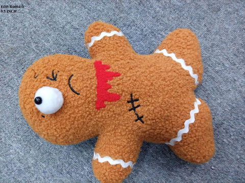 Halloween Fabric Gingerbread decor