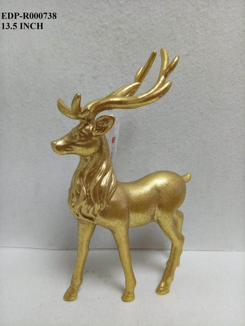 Xmas Plastic Reindeer