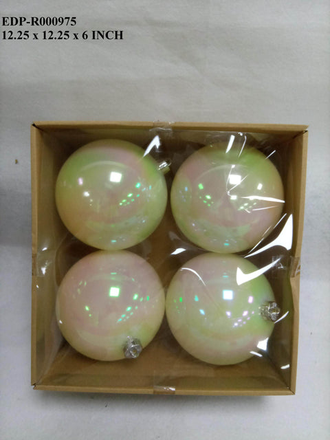 S/4 Boxed Shatterproof
