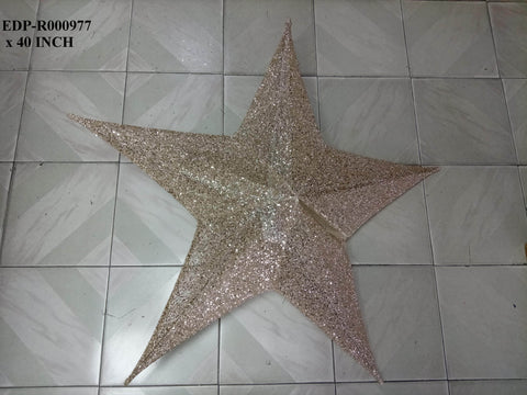 Xmas Hanging Star W/ LED