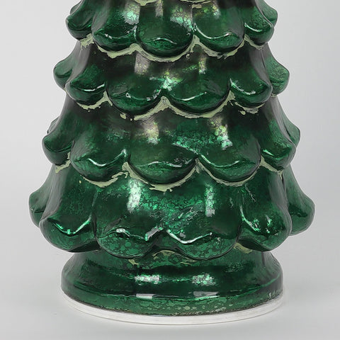 Christmas 6.75*14.5*0.0'' Glass Tree Décor W/Lite