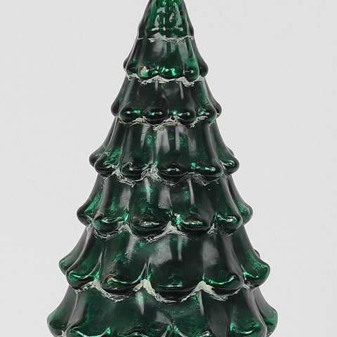 Christmas 5.75*12.0*0.0'' Glass Tree Décor W/Lite