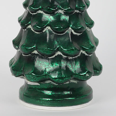Christmas 5.75*12.0*0.0'' Glass Tree Décor W/Lite