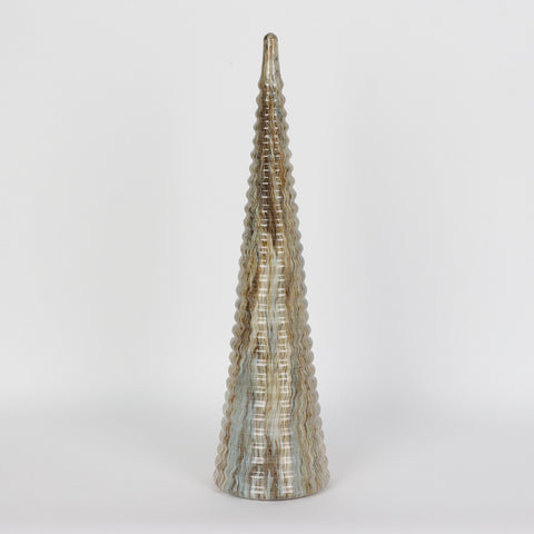 Christmas 5.0*19.25*0.0'' Glass Tree Décor | Christmas Decor | Festive Holiday Decoration