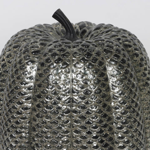 10.25*15.25''Black Pumpkin Décor W/Lite