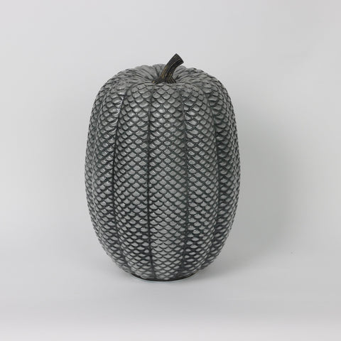 10.0*14.5'' Black Pumpkin Décor W/Lite