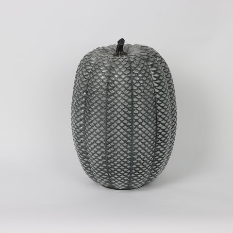 10.0*14.5'' Black Pumpkin Décor W/Lite