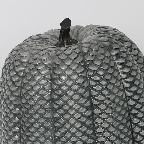 10.0*14.5'' Black Pumpkin Décor W/Lite