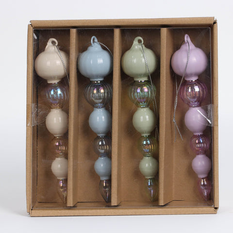 Christmas Boxed Glass Ornaments