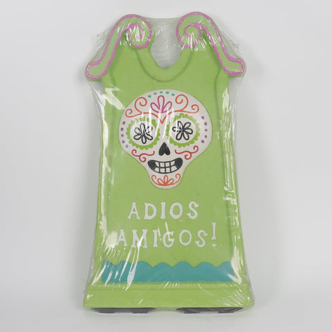 12.0*1.0*20.75'' Green Adios Aminos Tombstone Décor