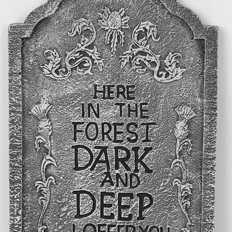 11.5*1.375*21.0''Tombstone Décor