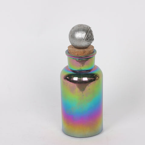 3.125*8.5'' Colorful Glass Bottle Décor
