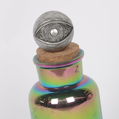 3.125*8.5'' Colorful Glass Bottle Décor