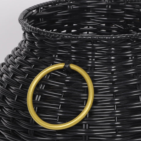 Plastic Rattern Basket