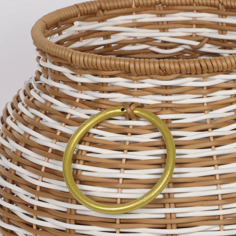 Plastic Rattern Basket