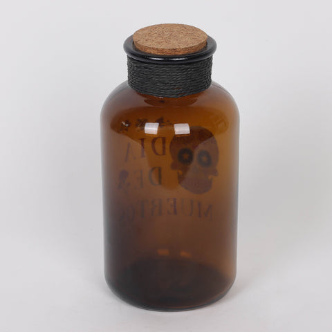4.0*8.0''Brown Glass Bottle Décor