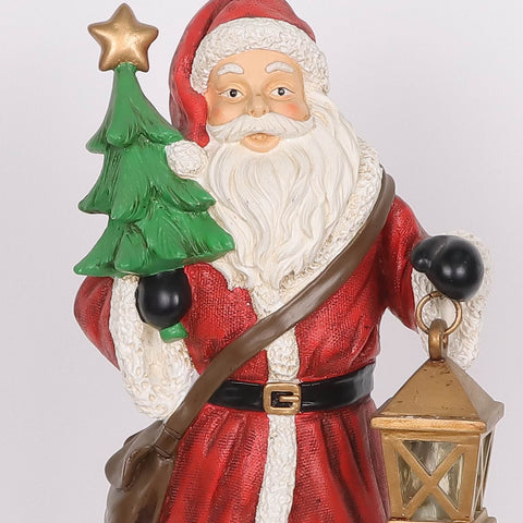 Christmas Resin Santa Décor