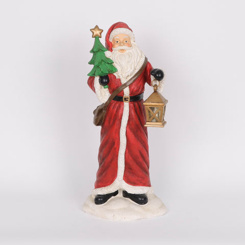 Christmas Resin Santa Décor