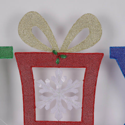 Christmas Pre-Lit "Joy" Décor