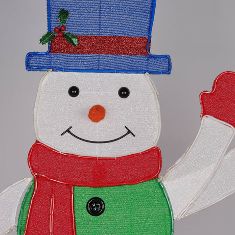 Christmas Pre-Lit Snowman Décor
