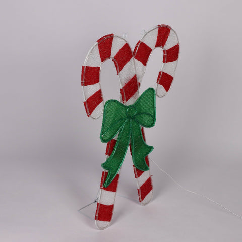 Christmas Pre-Lit Candy Canes Décor