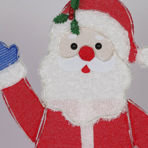 Christmas Pre-Lit Santa Décor