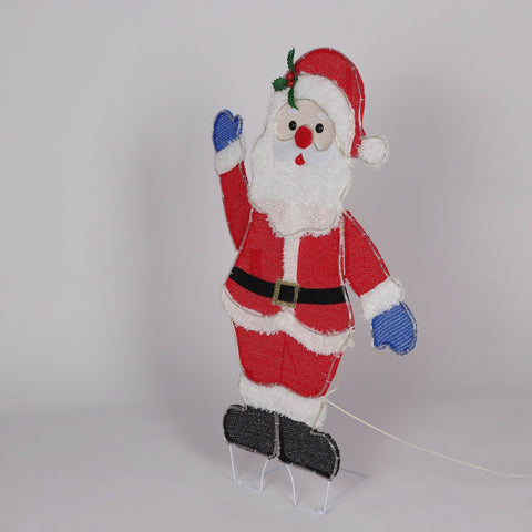 Christmas Pre-Lit Santa Décor