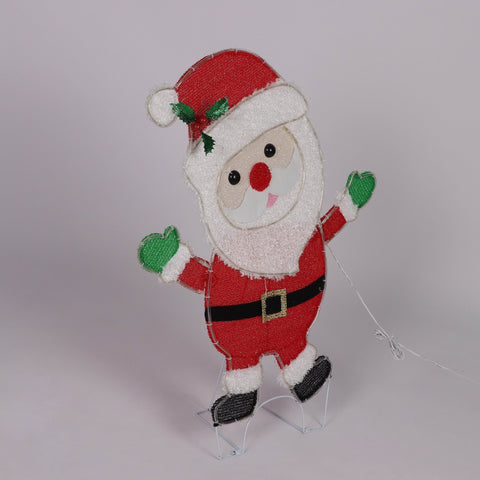 Christmas Pre-Lit Santa Décor
