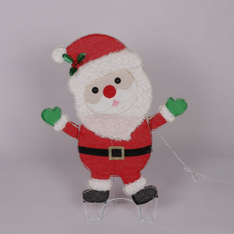 Christmas Pre-Lit Santa Décor