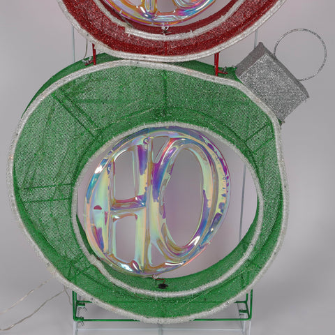 Christmas Pre-Lit "Ho Ho Ho" Décor