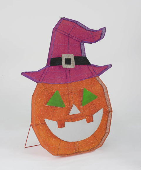 Halloween Lighted Ghost Pumpkin Décor | Halloween Prop